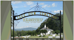 Desktop Screenshot of lakeviewcemeterynh.org